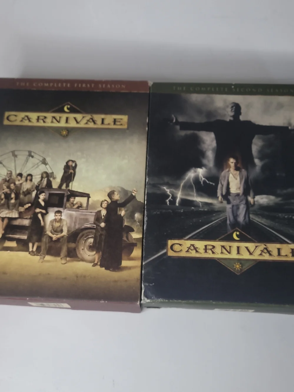 CARNIVALE Complete First & Second Season DVD Box Set - Brown/Black